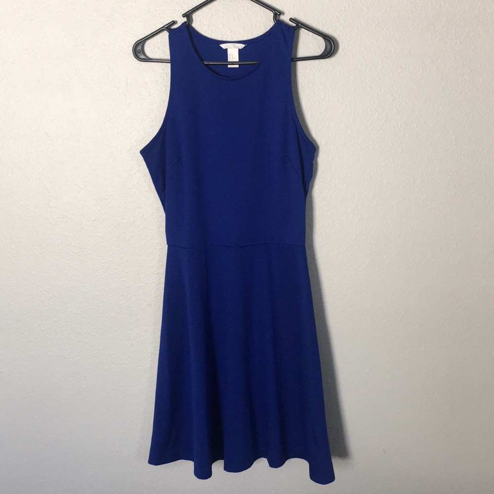 Blue dress